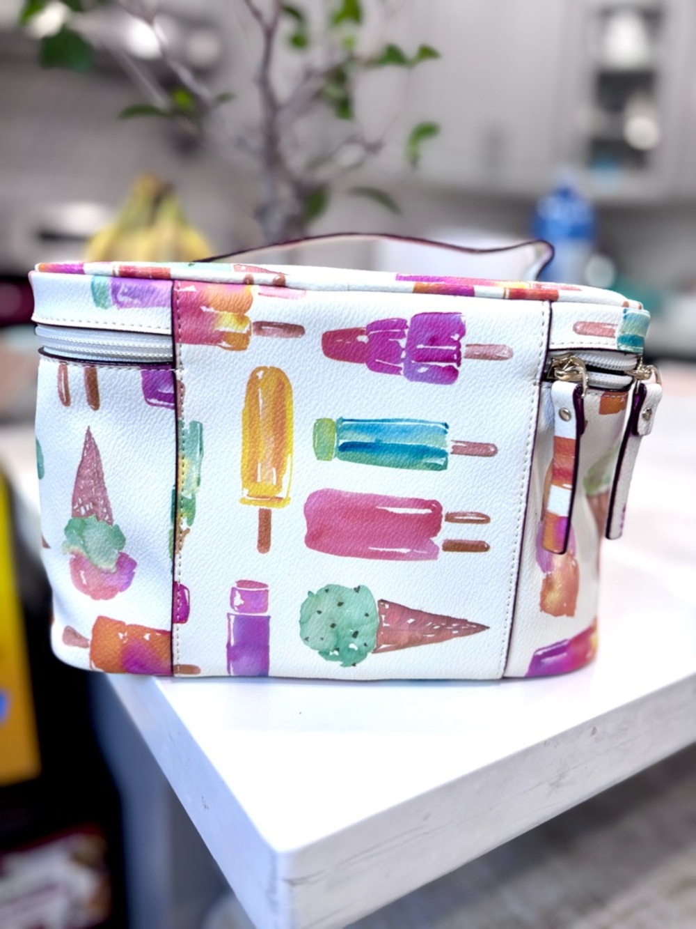 ❤️rare❤️ Kate spade new york ice cream popsicle flavour of the month make up bag - Picture 4 of 12